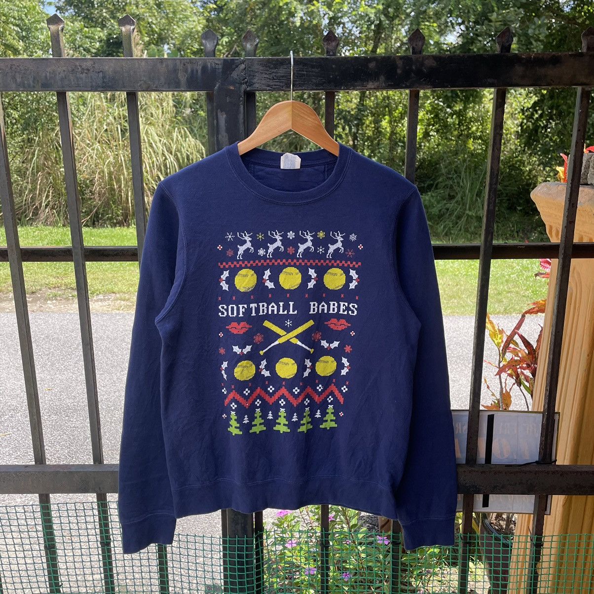 🔥Vintage Softball Babes Number Set Sweatshirts