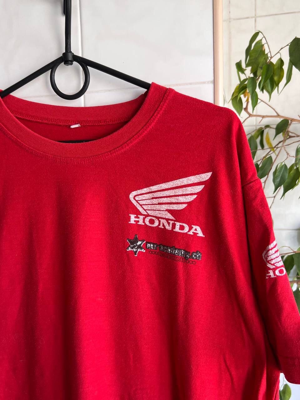 Honda × Vintage Vintage Honda Racing Moto Tee Shirt Y2K Japan Style Size US L / EU 52-54 / 3 - 6 Thumbnail