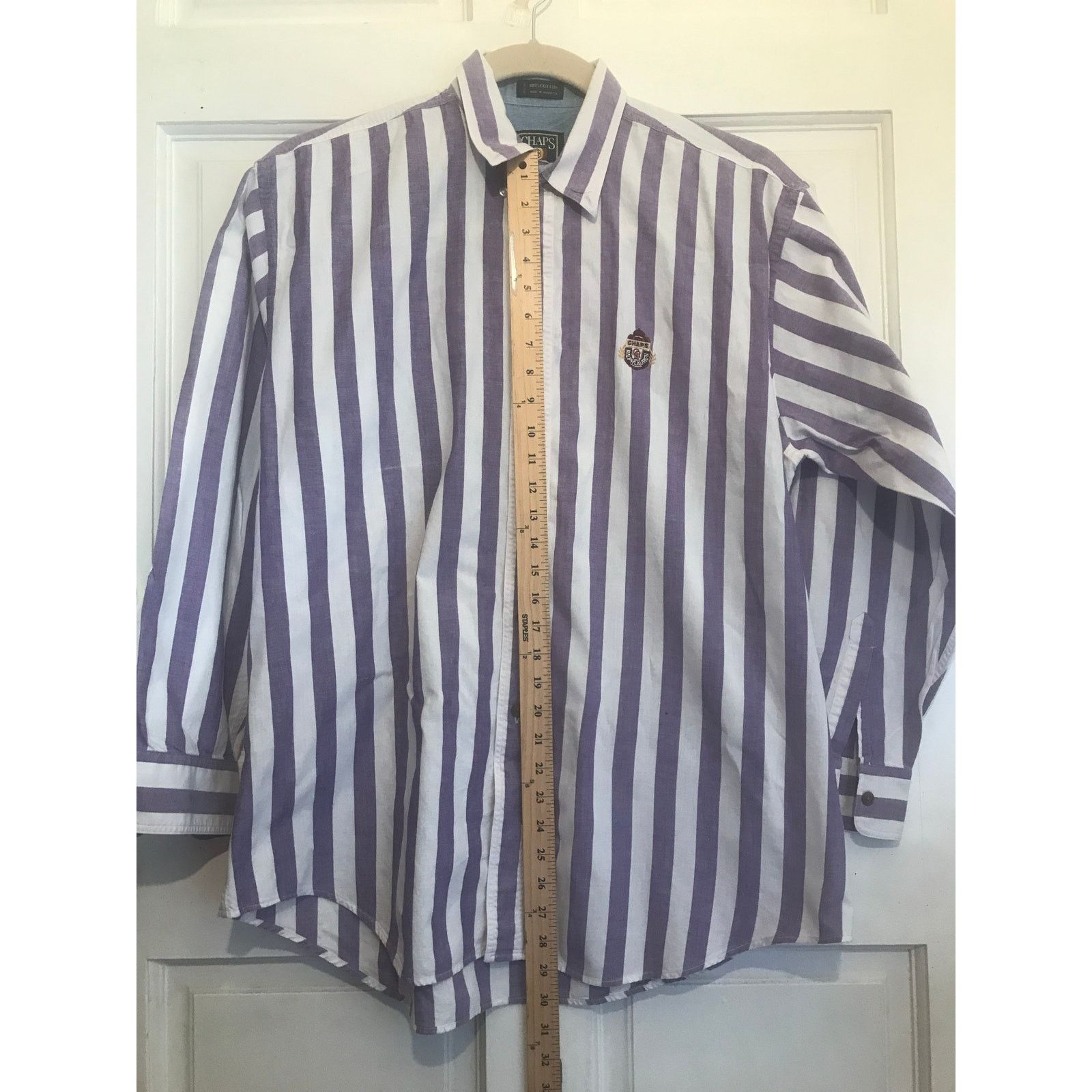 Chaps Ralph Lauren CHAPS RALPH LAUREN Dress Shirt Men's L Multicolored LS Size US L / EU 52-54 / 3 - 8 Thumbnail