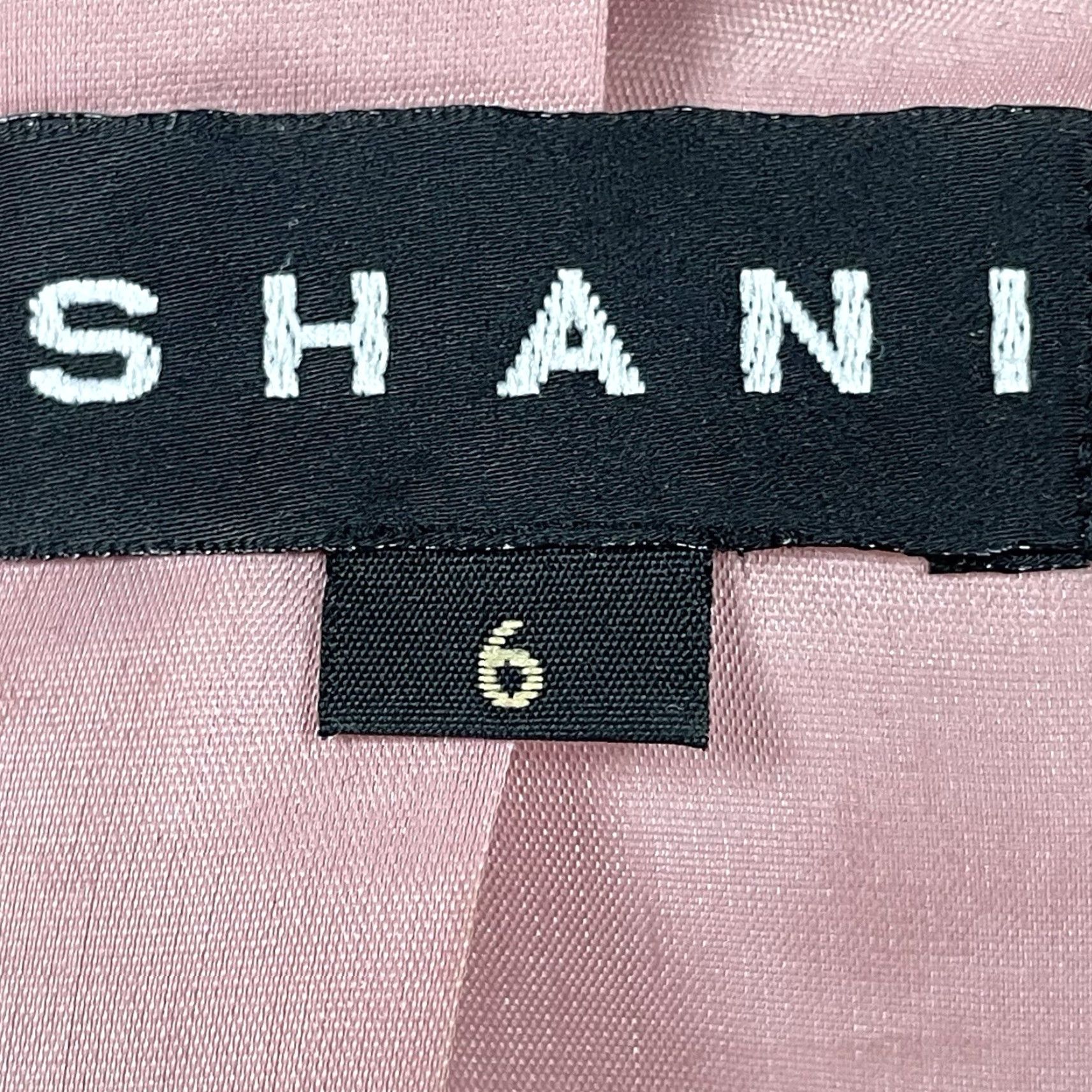Vintage Shani Pink Floral Silk Chiffon Blazer Jacket Beaded Lined Button Blazer Women 6 Size M / US 6-8 / IT 42-44 - 3 Thumbnail