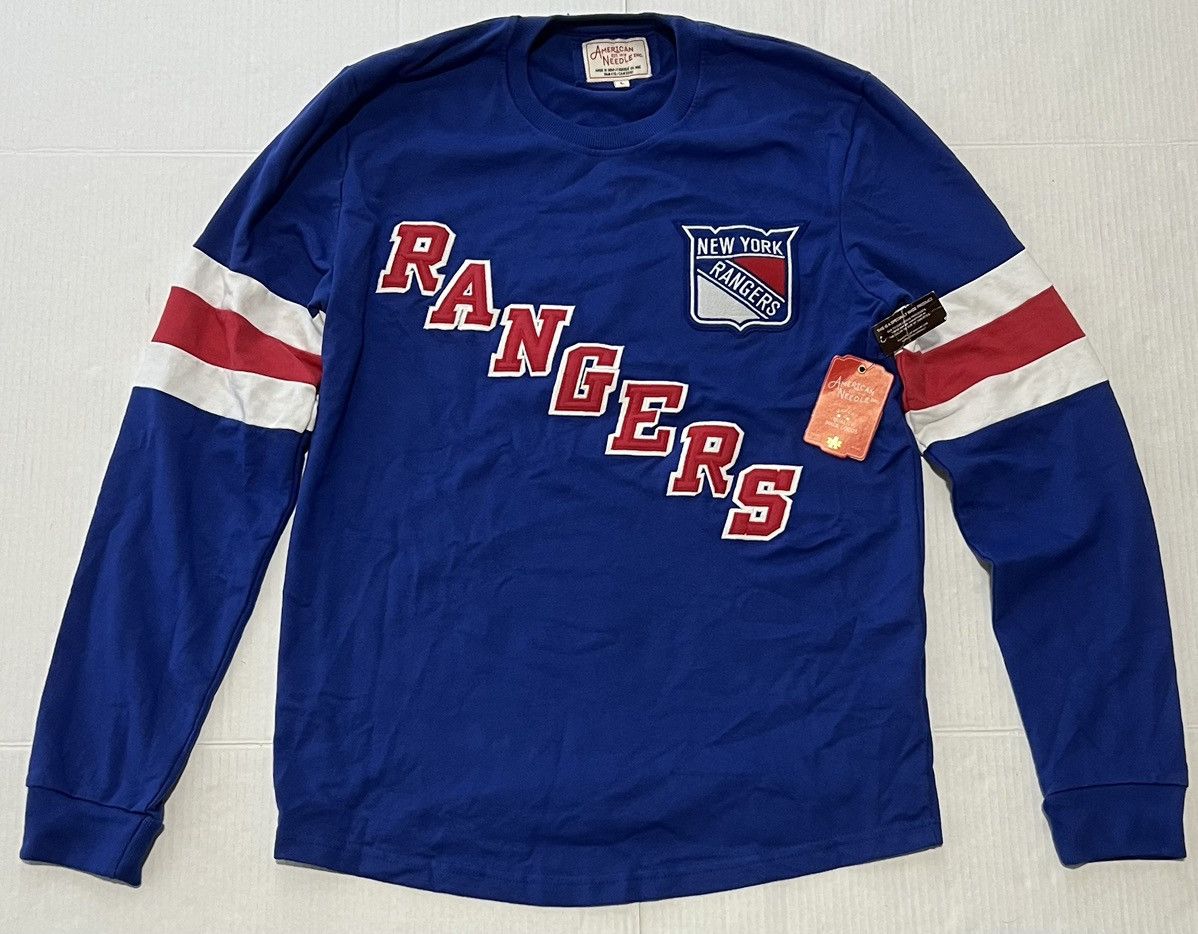 American Needle New York Rangers American Needle Sweatshirt Shirt Size US L / EU 52-54 / 3 - 1 Thumbnail