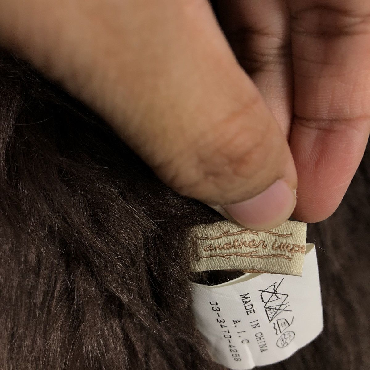 Japanese Brand Archive Style Brown Faux Shearling Jacket Issey Miyake Size US M / EU 48-50 / 2 - 18 Thumbnail