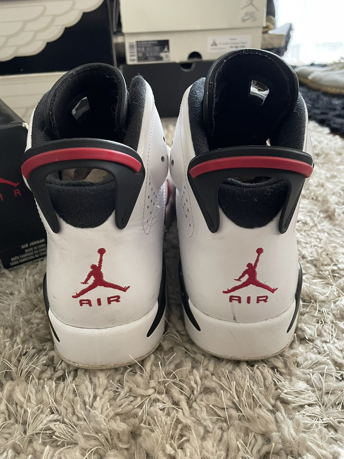 Jordan Brand Jordan 6 Carmine 2014 Size US 8.5 / EU 41-42 - 6 Thumbnail
