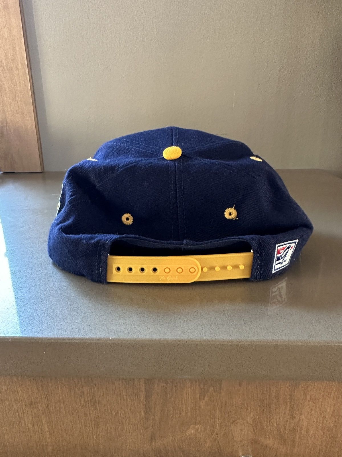 Vintage Vintage 90s University of Michigan Go Blue Snapback Hat Size ONE SIZE - 4 Thumbnail