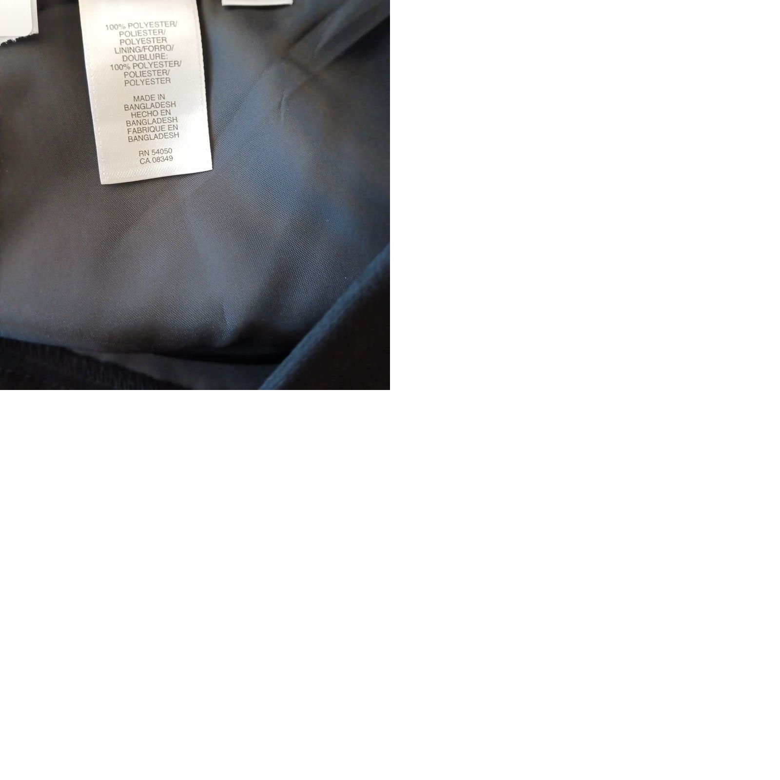 Jones New York Jones New York Dress Pants Womens Size 12 Black Lined High Rise Straight 34x31 Inseam 31in Front Flat Zip Pants Size 34" / US 12 / IT 48 - 9 Thumbnail