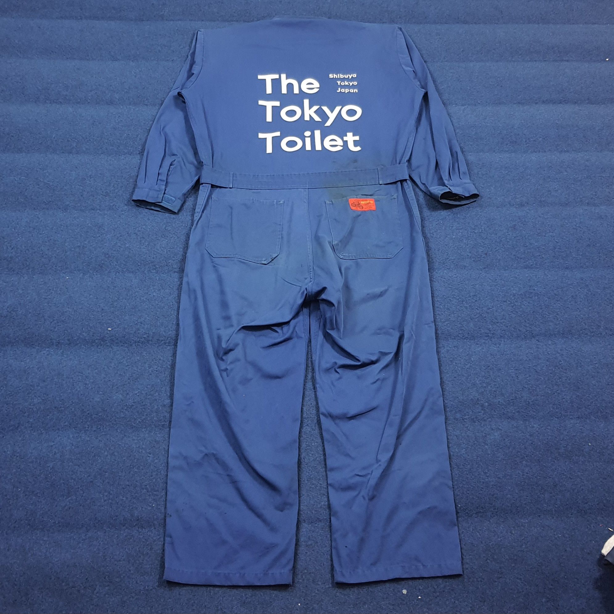 Japanese Brand Vintage The Tokyo Toilet Japan Custom Logo Coverall C298N27 Size US L / EU 52-54 / 3 - 1 Thumbnail