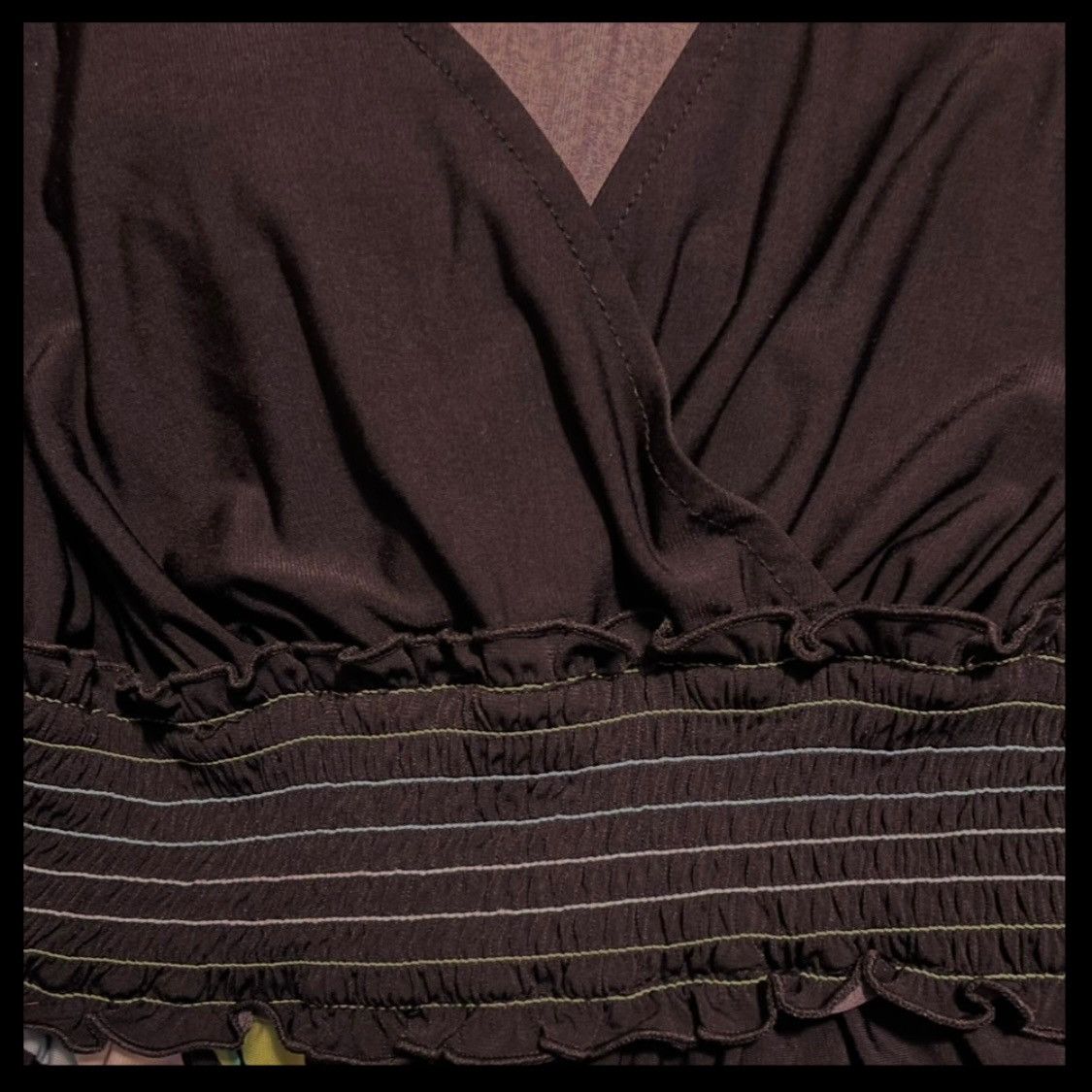 Other Black Maxi V-neck Dress Size M / US 6-8 / IT 42-44 - 3 Thumbnail
