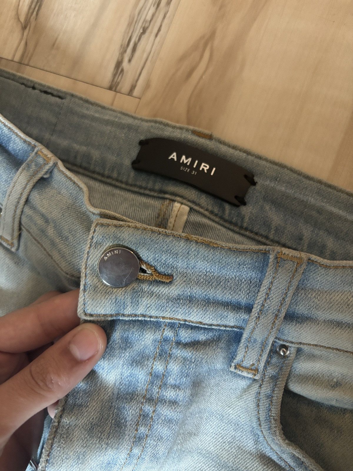 Amiri Amiri Washed Jeans Size US 31 - 3 Thumbnail