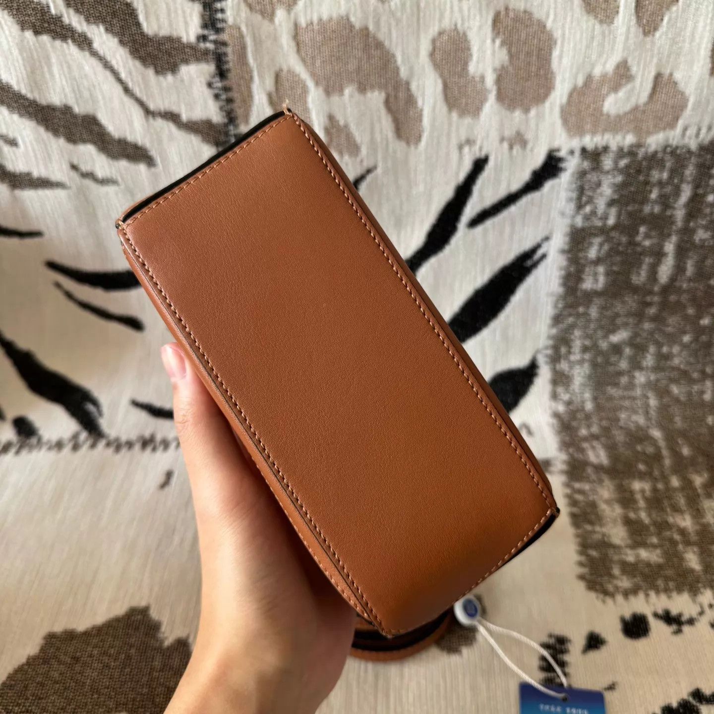 Loewe LOEWE Puzzle mini brown silver hardware like new Size ONE SIZE - 5 Thumbnail