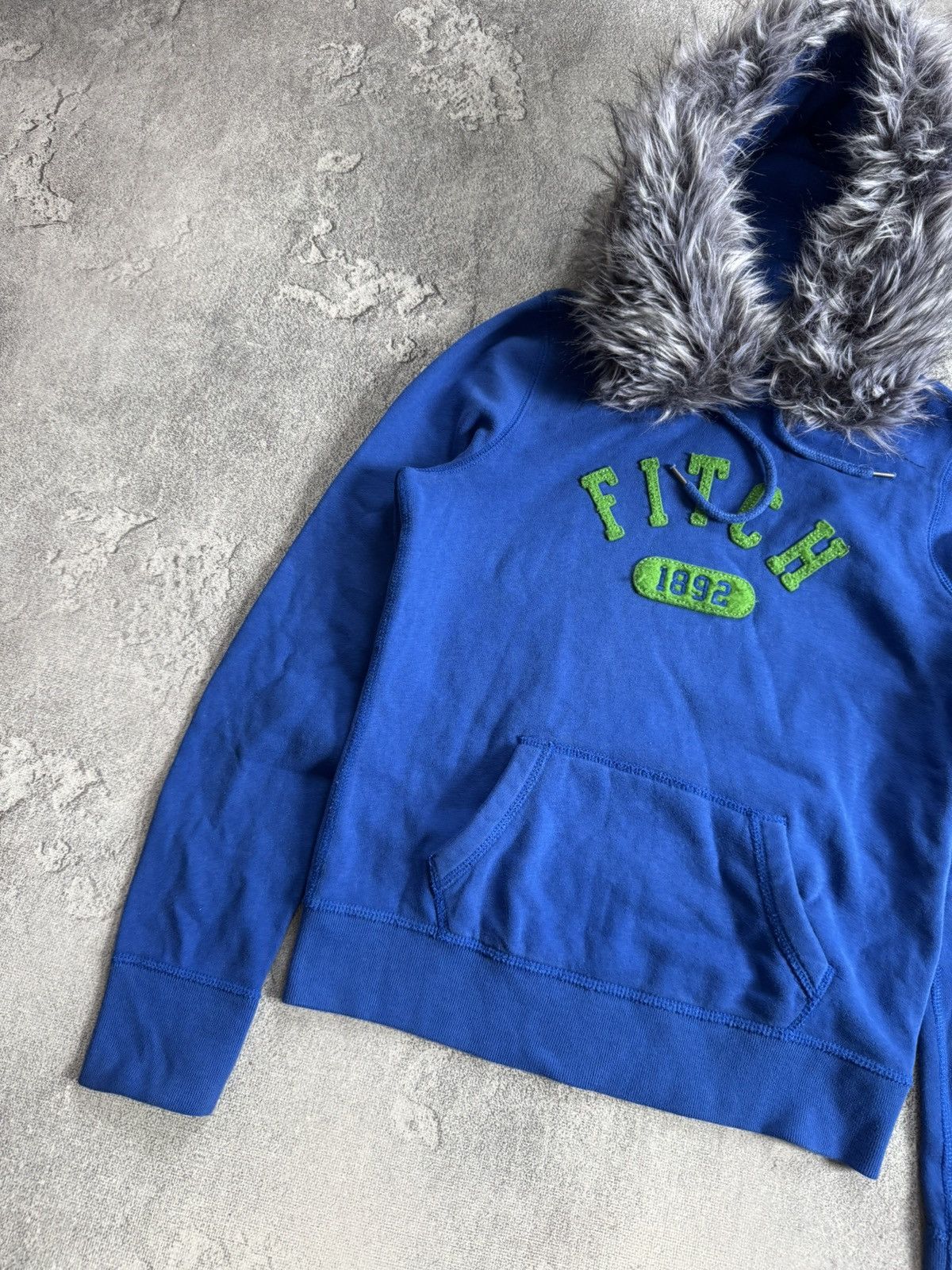 Abercrombie & Fitch Abercrombie & Fitch Y2K Fur Faux hoodie if six was nine LGB Size M / US 6-8 / IT 42-44 - 8 Thumbnail