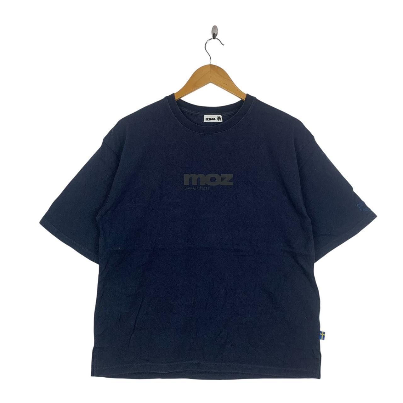 Vintage Vintage MOZ SWEDEN OUTDOOR Reflective Logo Baggy Tee Size M / US 6-8 / IT 42-44 - 1 Thumbnail