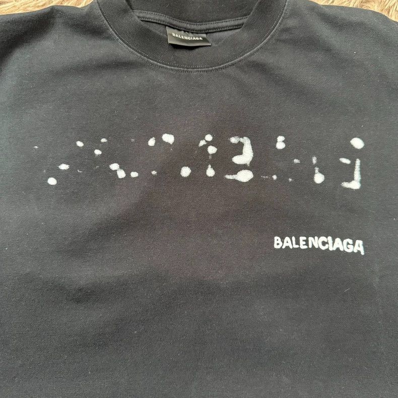 Balenciaga Balenciaga 23SS Graffiti Logo Short Sleeve T Size US M / EU 48-50 / 2 - 3 Thumbnail