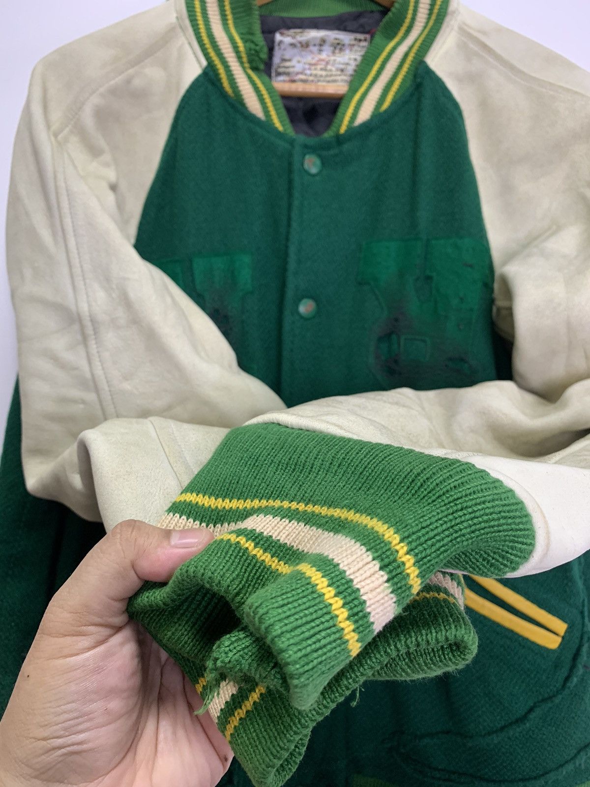 Vintage LUMR Brand Varsity Jacket