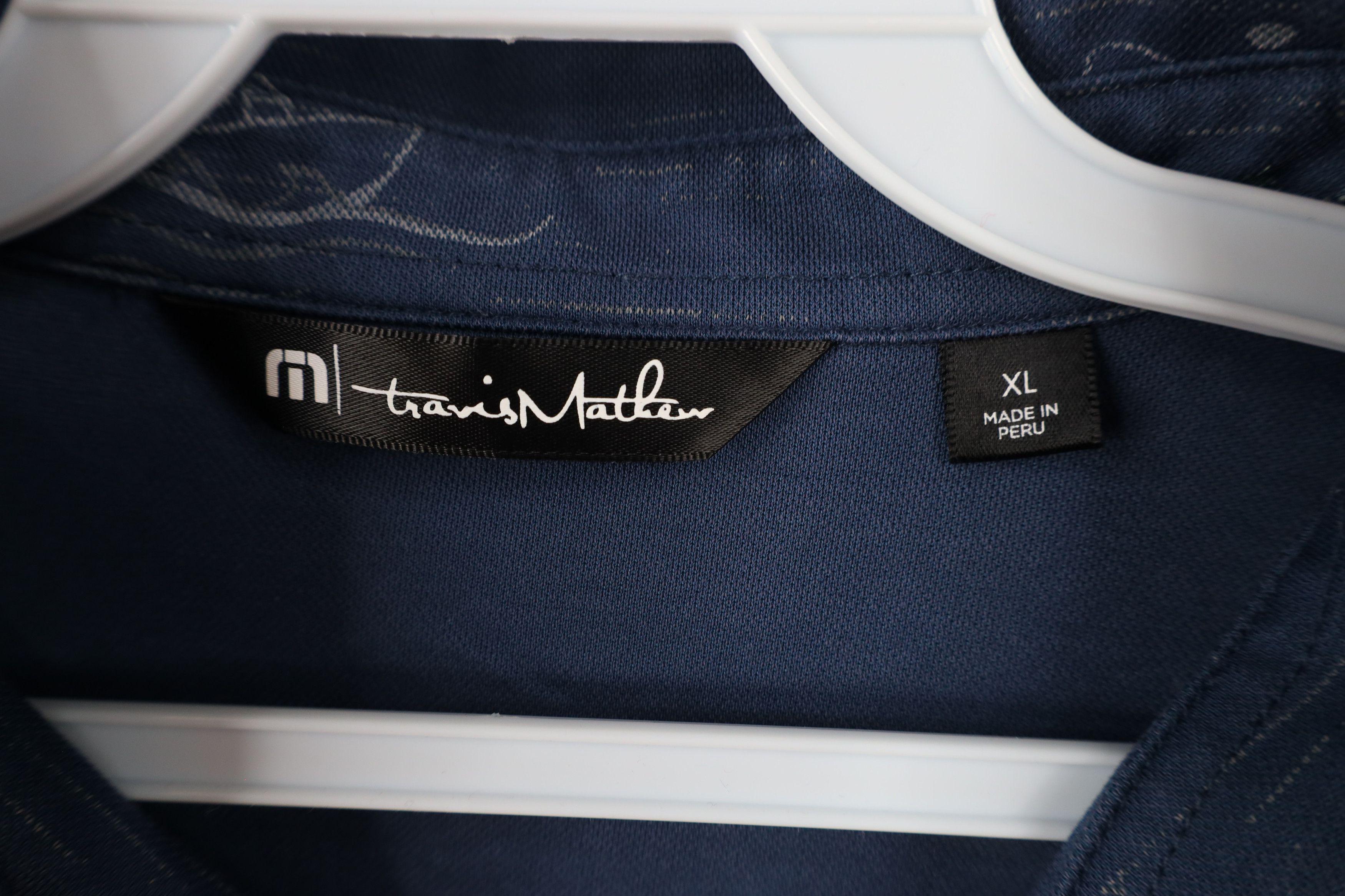 TravisMathew × Vintage Travis Mathew Boat Mountain All Over Print Knit Golf Polo Size US XL / EU 56 / 4 - 10 Thumbnail