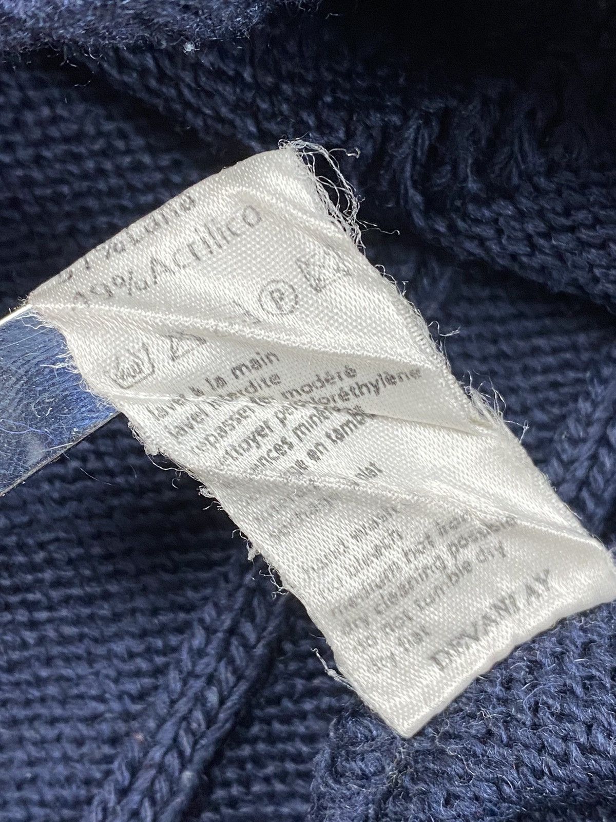 Designer × Lacoste × Vintage Vintage 90s Lacoste Designer Knitted Sweater Size US L / EU 52-54 / 3 - 10 Thumbnail