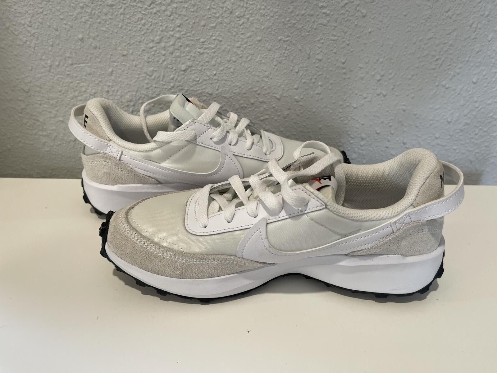 Nike Nike Waffle One White Sneakers Size US 6.5 / IT 36.5 - 1 Thumbnail