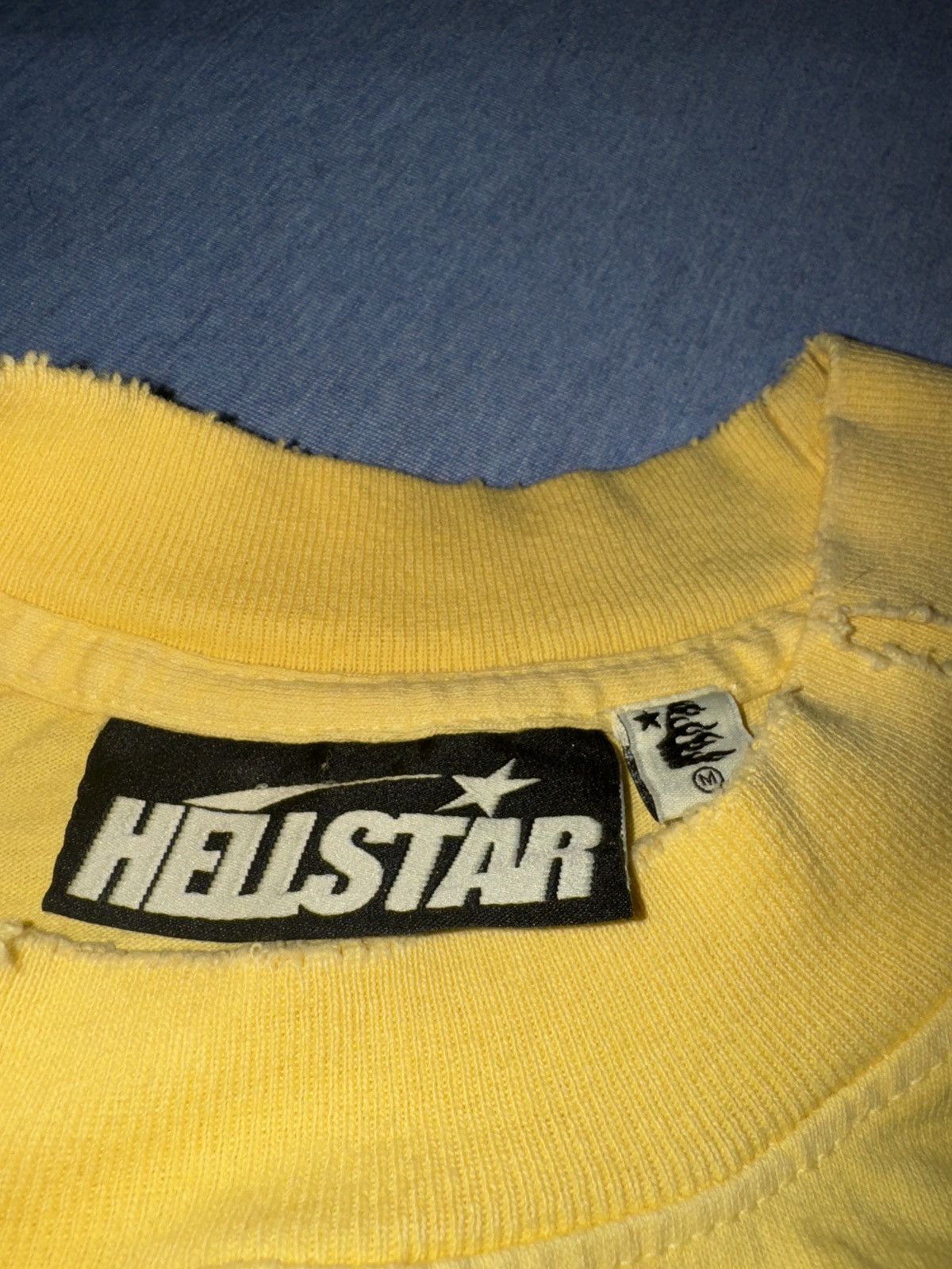 HELLSTAR Hell star unreleased cracked tee Size US M / EU 48-50 / 2 - 5 Thumbnail