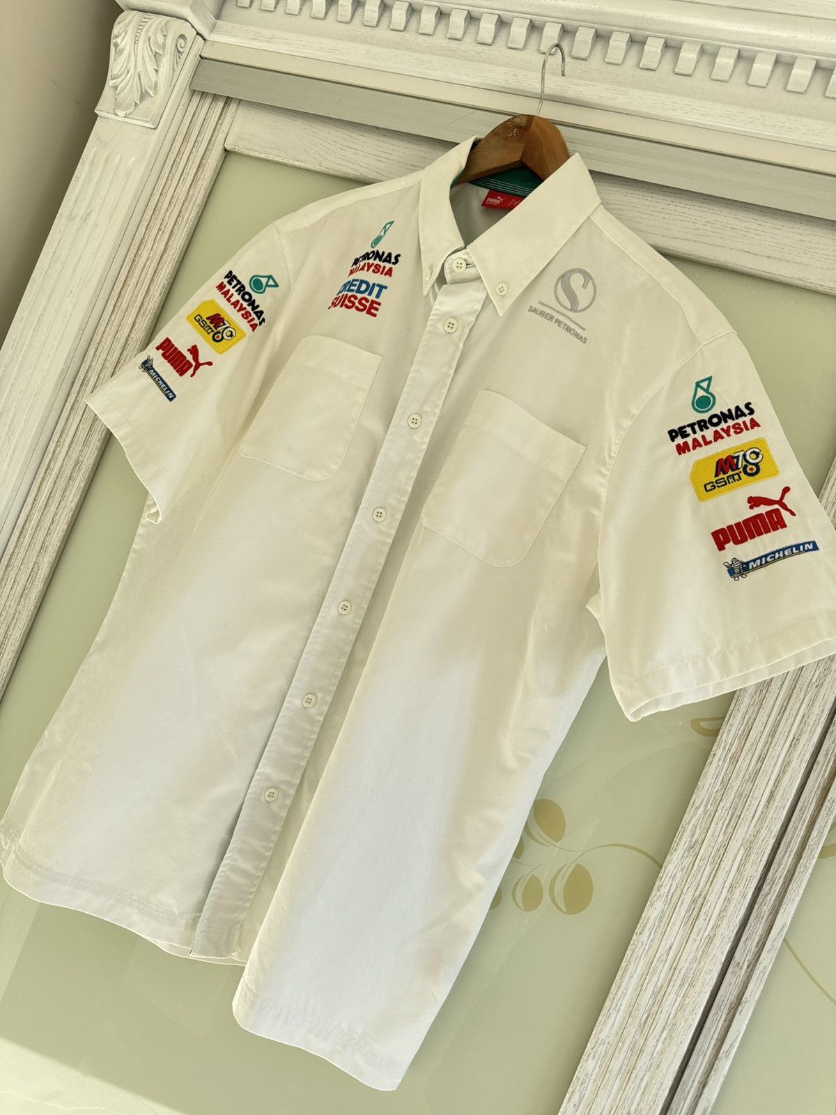 Puma Puma Petronas F1 Malaysia Racing Shirt Vintage Racing Jersey Size US L / EU 52-54 / 3 - 3 Thumbnail