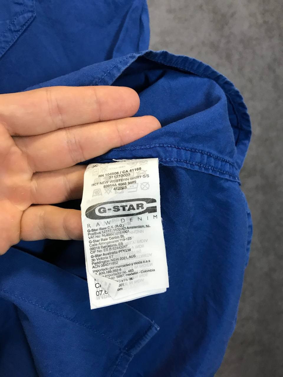 G-Star G Star Raw shirt Size US L / EU 52-54 / 3 - 5 Thumbnail