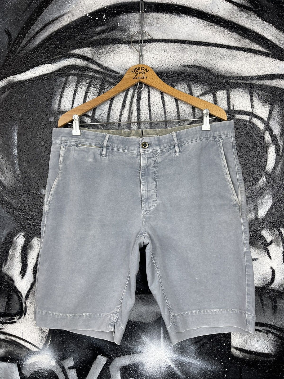 Incotex Incotex Slacks Washed Cotton Chino Shorts Men’s Size 36 Size US 36 / EU 52 - 4 Thumbnail