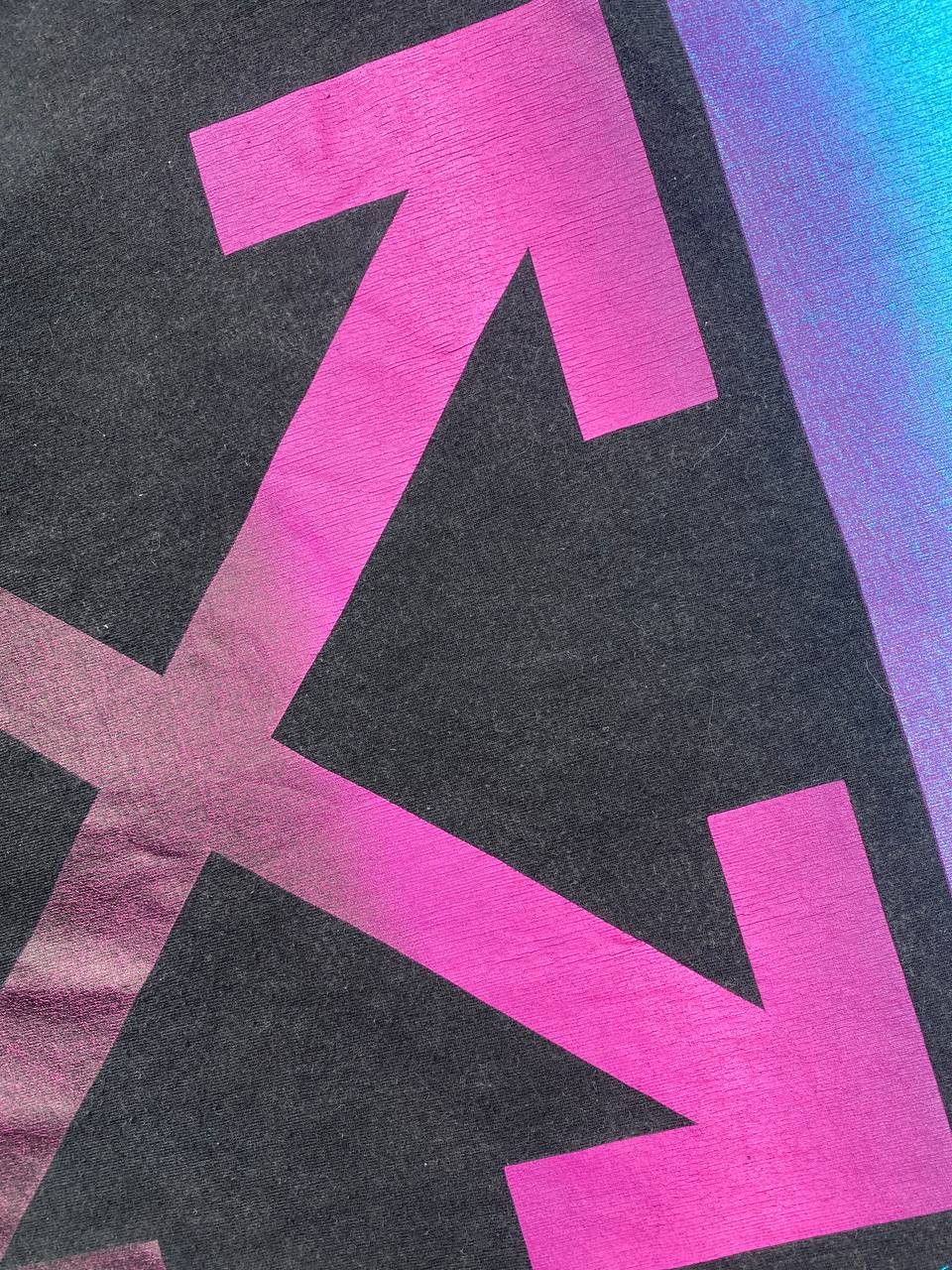 Off-White Off White Diagonal Gradient Long Sleeve Big Logo Men Size US L / EU 52-54 / 3 - 16 Thumbnail