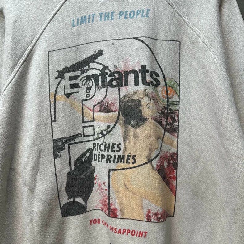 Enfants Riches Deprimes Enfants Riches Deprimes FW24 Graffiti Illustration Sweatshi Size US XXL / EU 58 / 5 - 4 Thumbnail