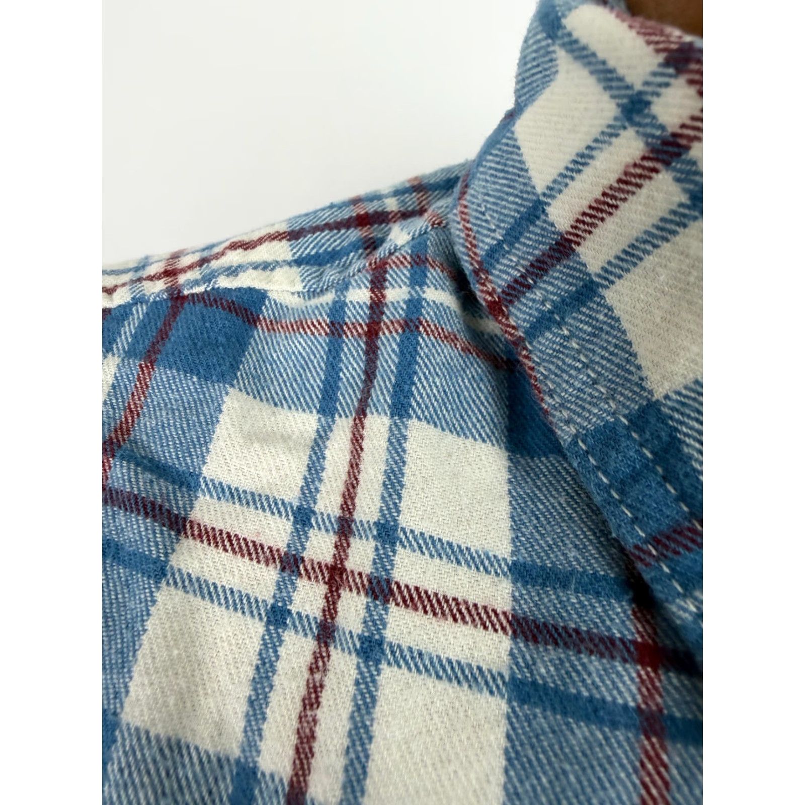 Vintage VINTAGE Duluth Trading Flannel Shirt Mens Small Free Swingin Blue Plaid Outdoors Cotton Size US S / EU 44-46 / 1 - 4 Thumbnail
