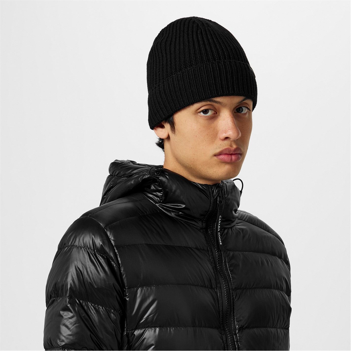 Canada Goose Rib Toque Wordmark Beanie Size ONE SIZE - 2 Thumbnail