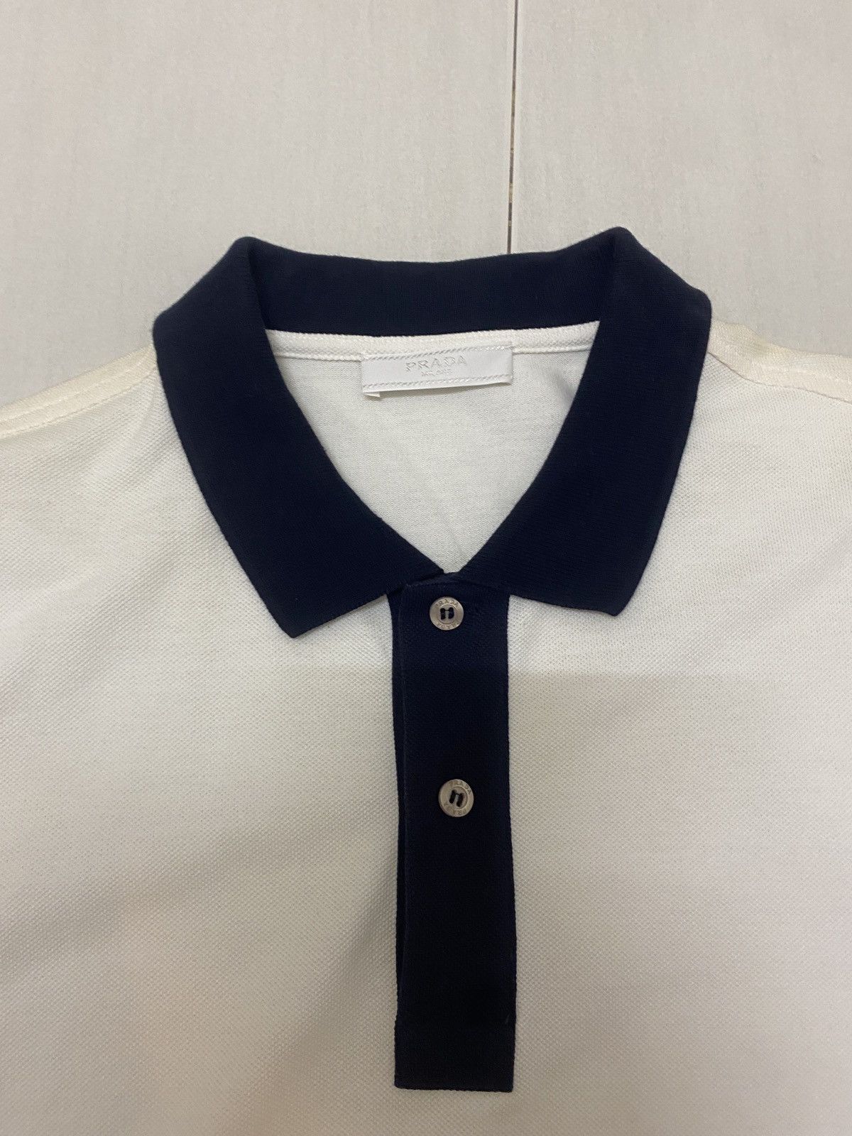 Designer × Prada PRADA MILANO POLO SHIRT Size US XL / EU 56 / 4 - 5 Thumbnail