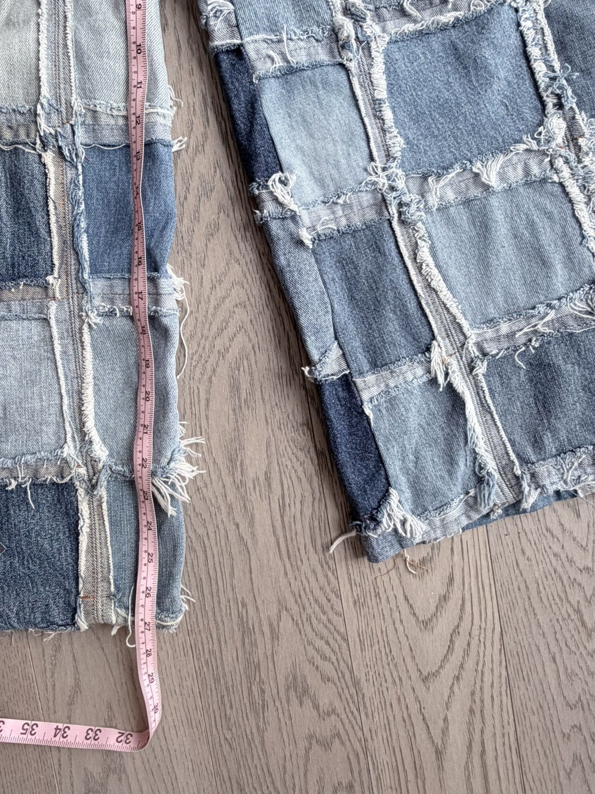 Other Upcycled avant garde jeans Size US 30 / EU 46 - 4 Thumbnail