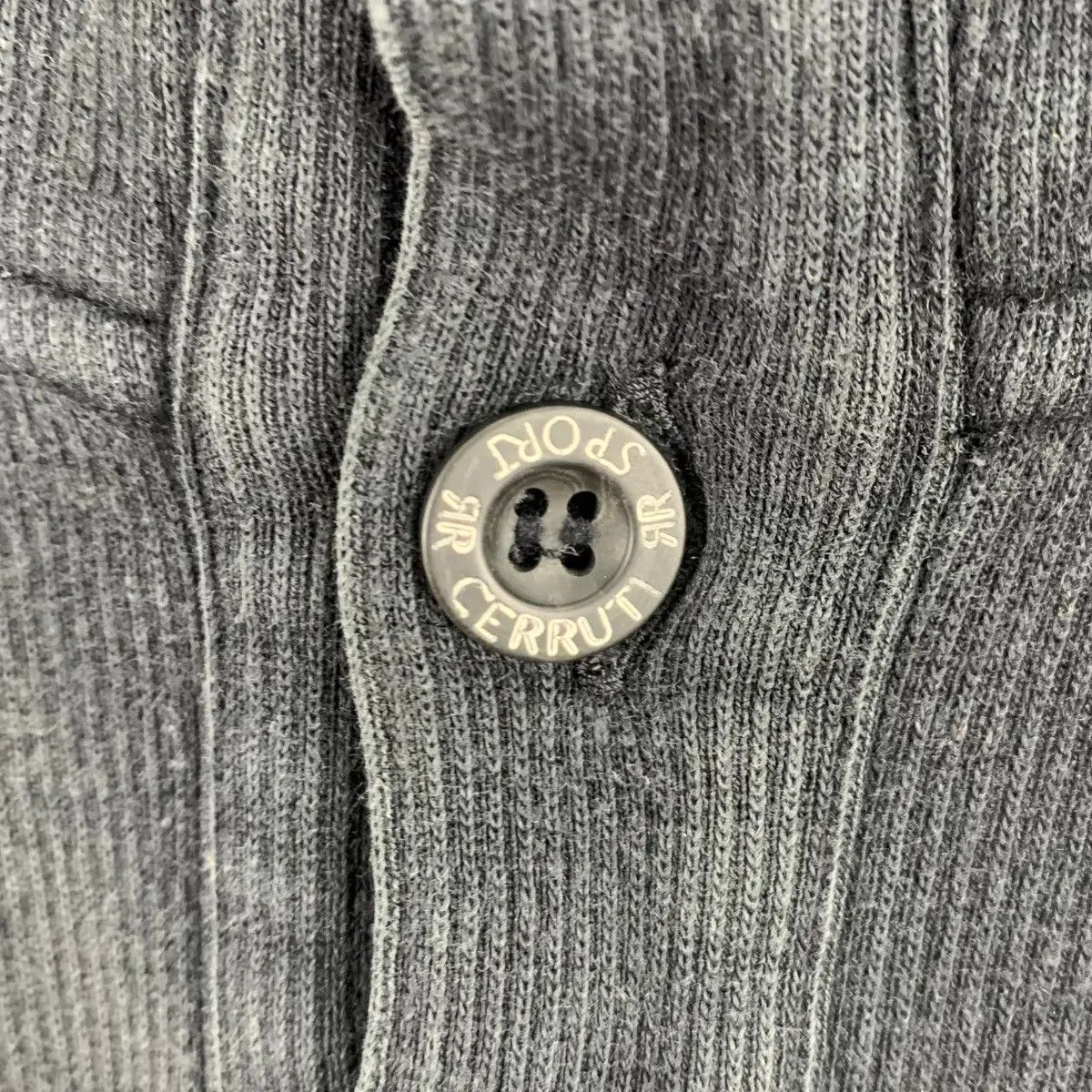 Cerruti 1881 Vtg 90’ CERRUTI 1881 PARIS Sport Collection Henley Sweater Size M / US 6-8 / IT 42-44 - 7 Thumbnail