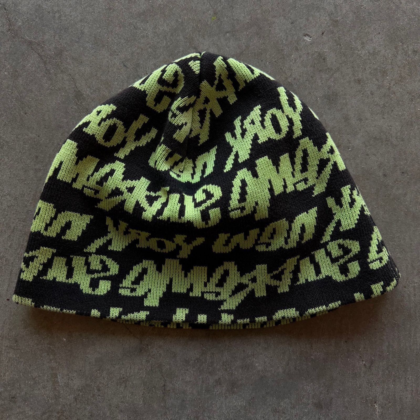 Supreme Supreme Fat Tip Beanie Brown and Pink | Grailed