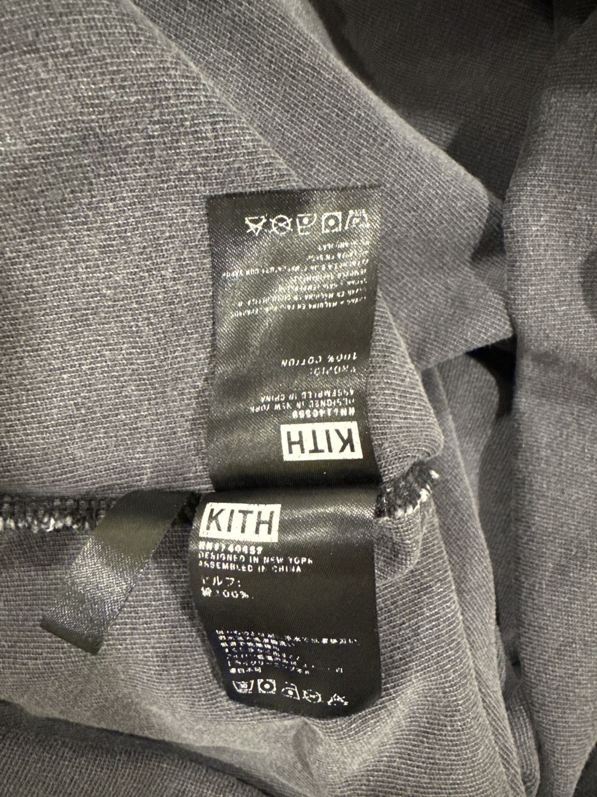 Kith Kith Quinn Crystal Washed L/S Tee Size US XL / EU 56 / 4 - 7 Thumbnail