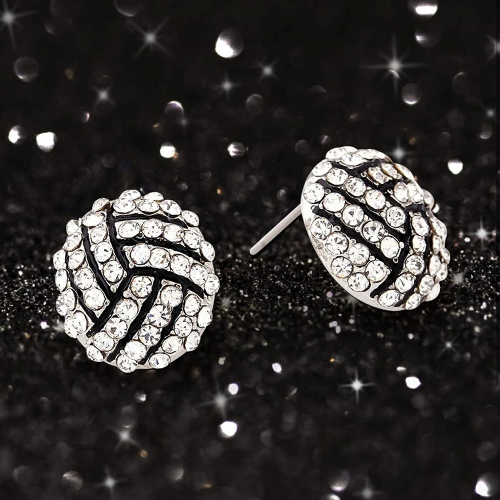 Other Earrings Elegant Crystal Stud Earring Jewelry Size ONE SIZE - 3 Thumbnail
