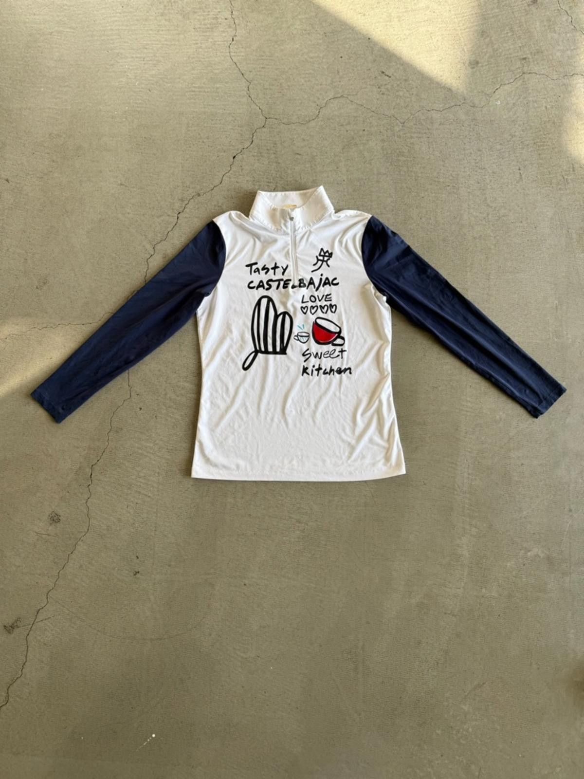 Jean Charles De Castelbajac Castelbajac / Graphic Zip Top / White Navy / Korean Brand Size S / US 4 / IT 40 - 7 Thumbnail