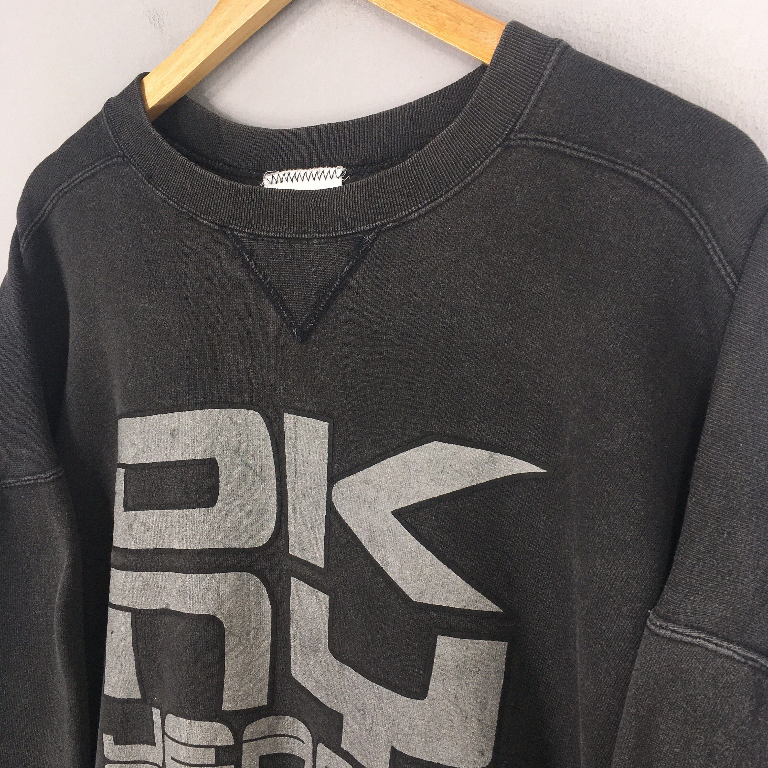 Vintage Dkny Jeans Black Sweatshirt XLarge