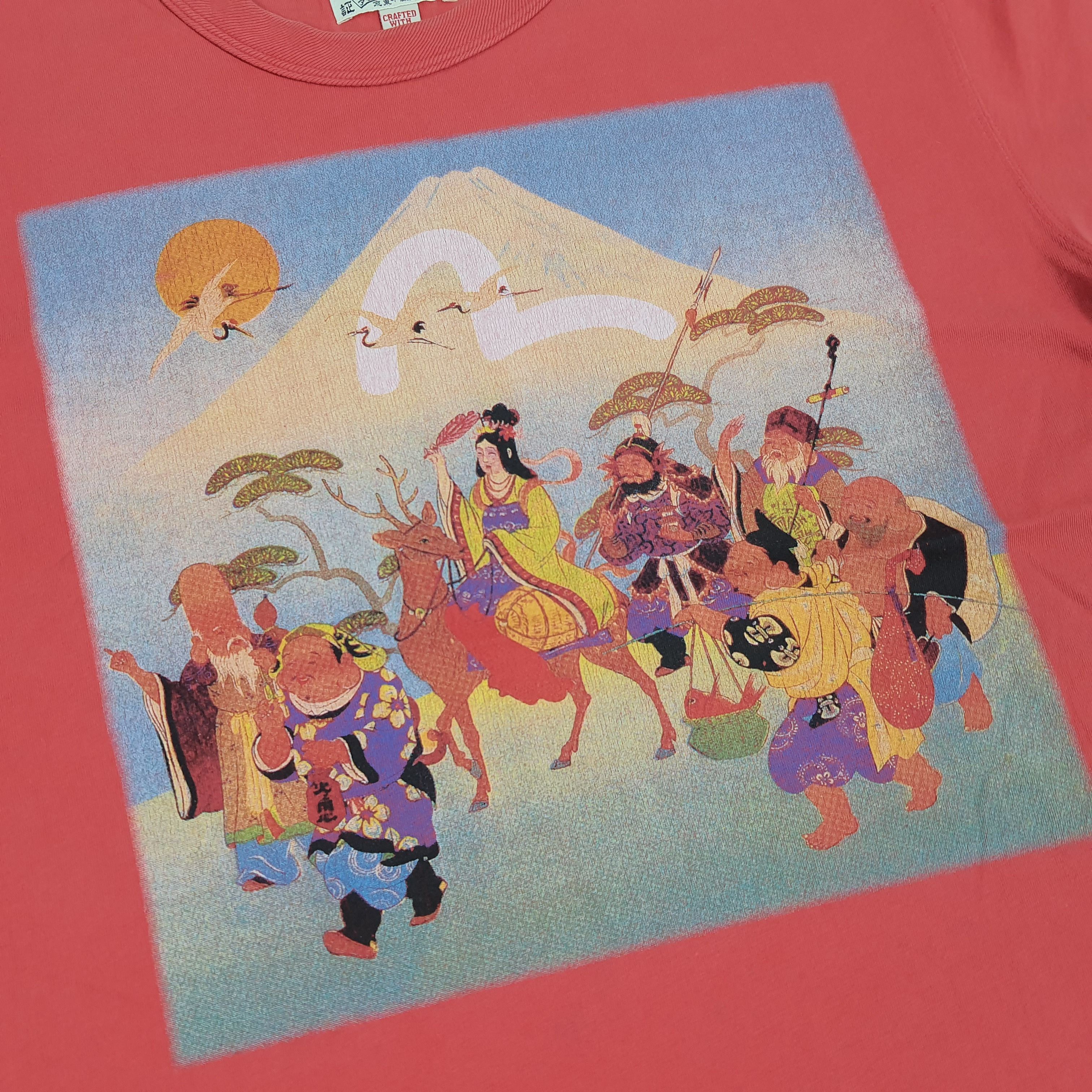 Evisu × Japanese Brand × Vintage Vintage Evisu Japanese Brand Photo Tee Tshirt Size US M / EU 48-50 / 2 - 2 Thumbnail