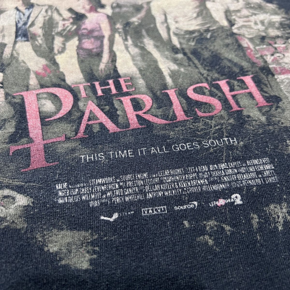 The Game Rare Vintage Y2K Left 4 Dead 2 THE PARISH Tee 2XL XBox Size US XXL / EU 58 / 5 - 7 Thumbnail