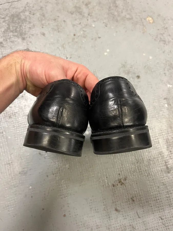 Gucci 2000s Gucci Black Leather Loafers Size US 10.5 / EU 43-44 - 6 Thumbnail