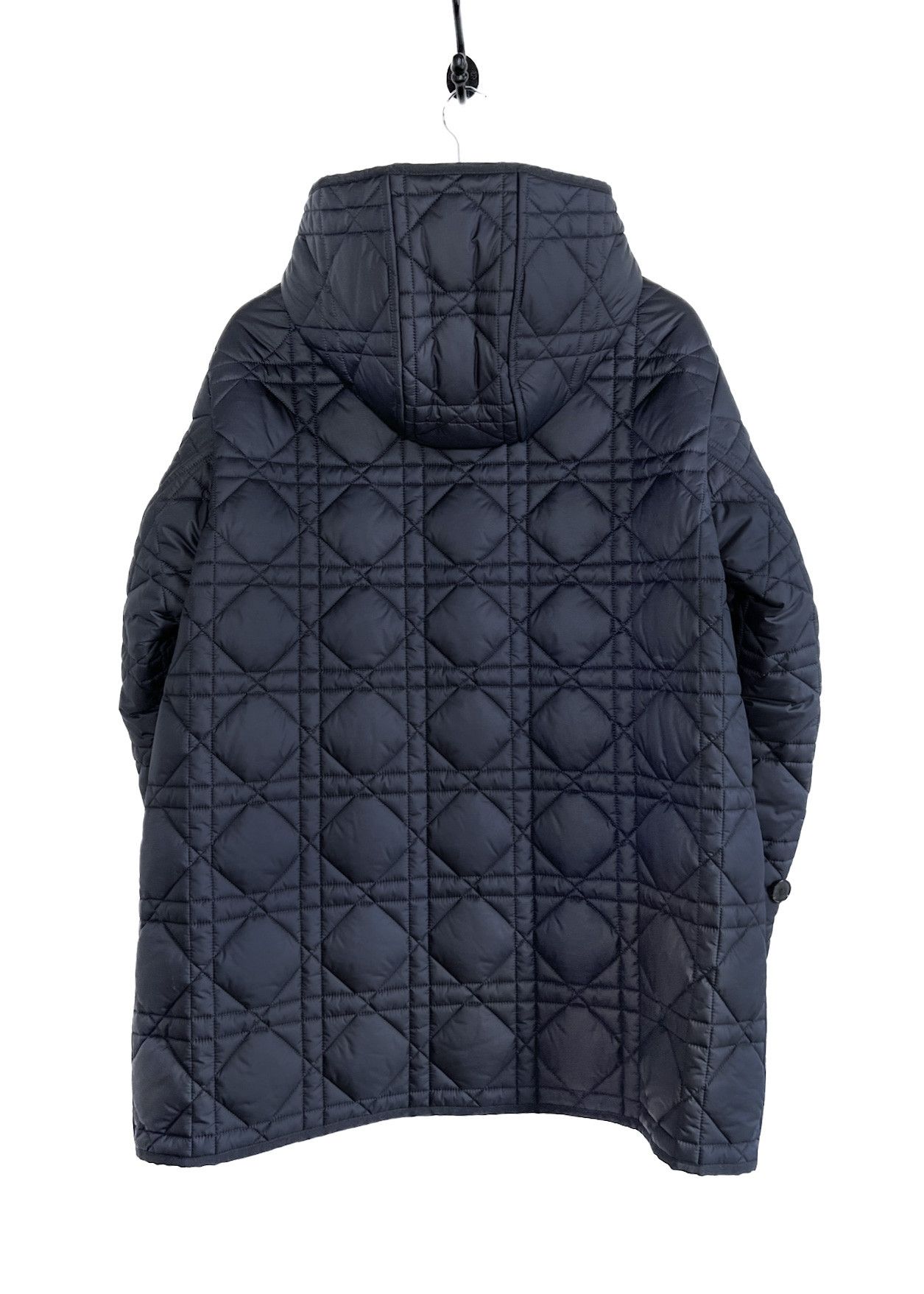 Dior Dior Navy Blue Quilted Macrocannage Field Jacket Size S / US 4 / IT 40 - 3 Thumbnail