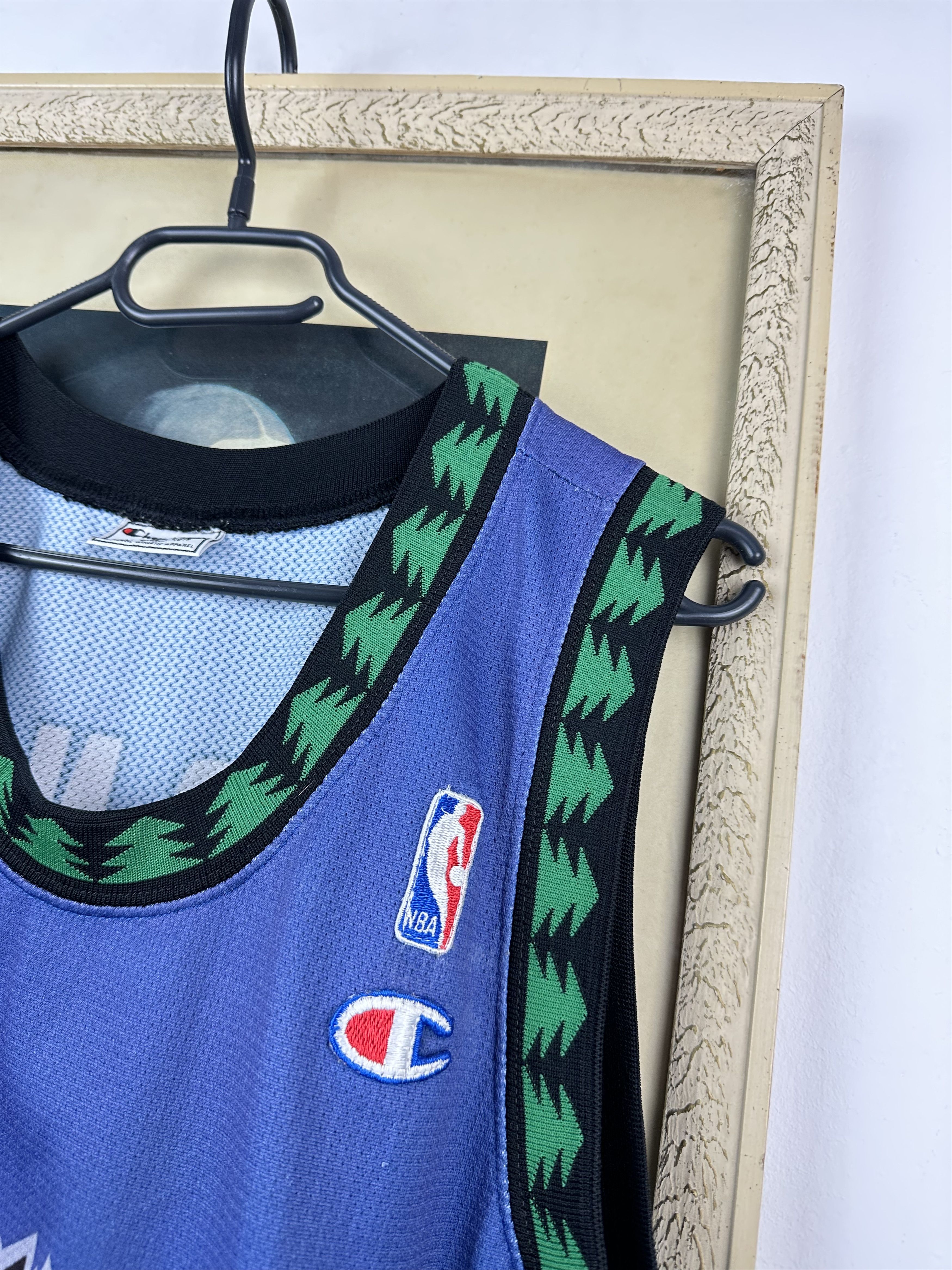 Champion × NBA × Vintage Vintage Minnesota Timberwolves Jersey NBA Shirt Garnett Size US XL / EU 56 / 4 - 5 Thumbnail
