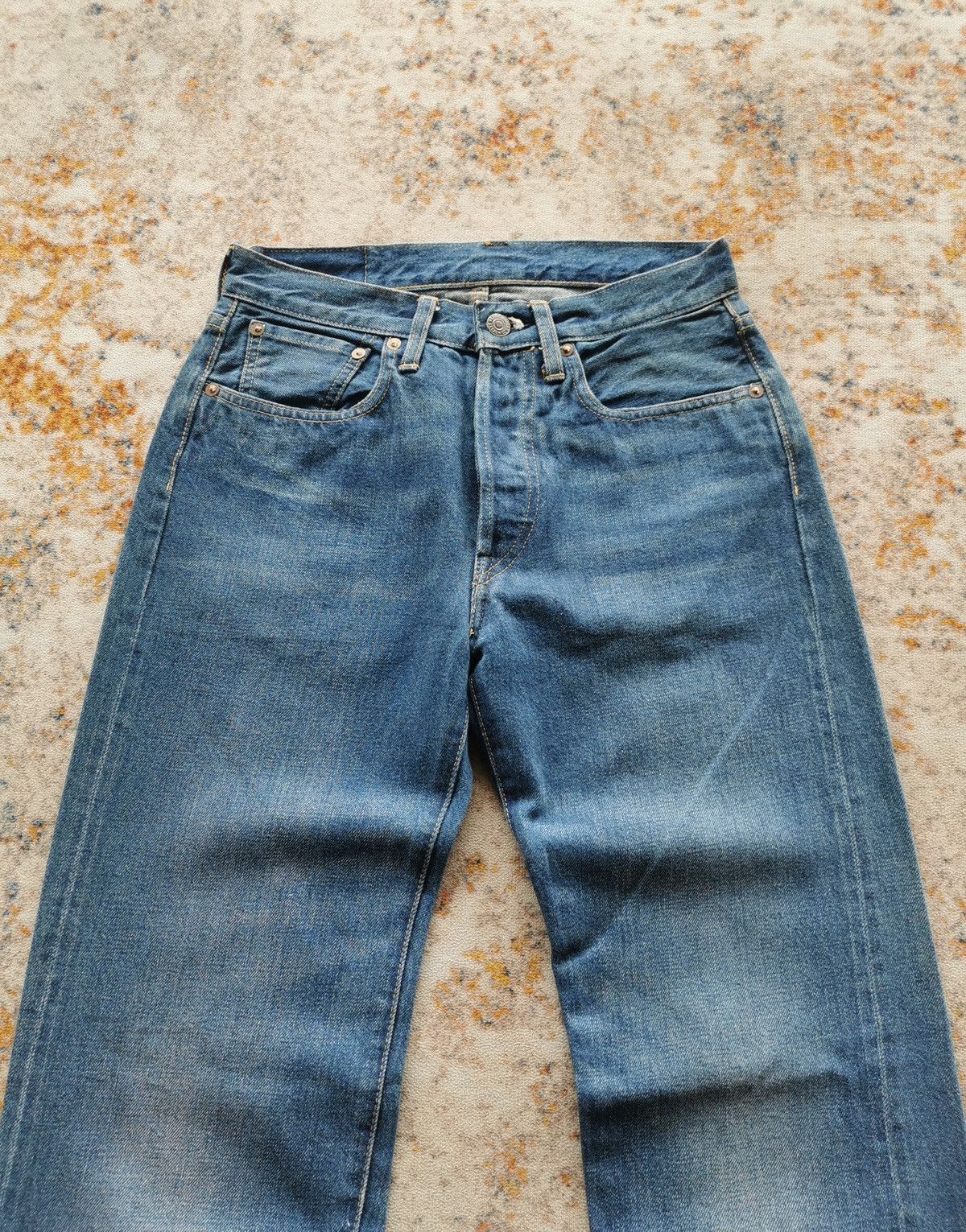 Levi's Vintage Clothing × Self Edge Lvc Levis Vintage Clothing Lot 503BXX Selvedge Denim Jeans Size US 27 - 11 Thumbnail