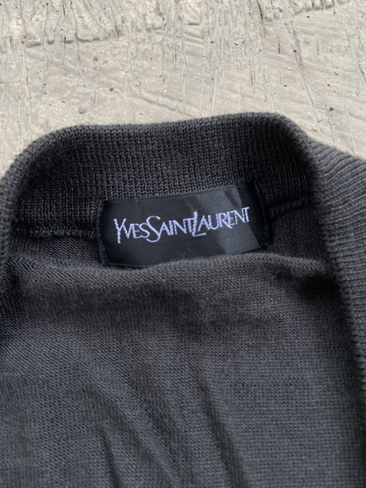 Yves Saint Laurent 1990s Yves Saint Laurent - YSL Button Knit Vest Size M / US 6-8 / IT 42-44 - 3 Thumbnail