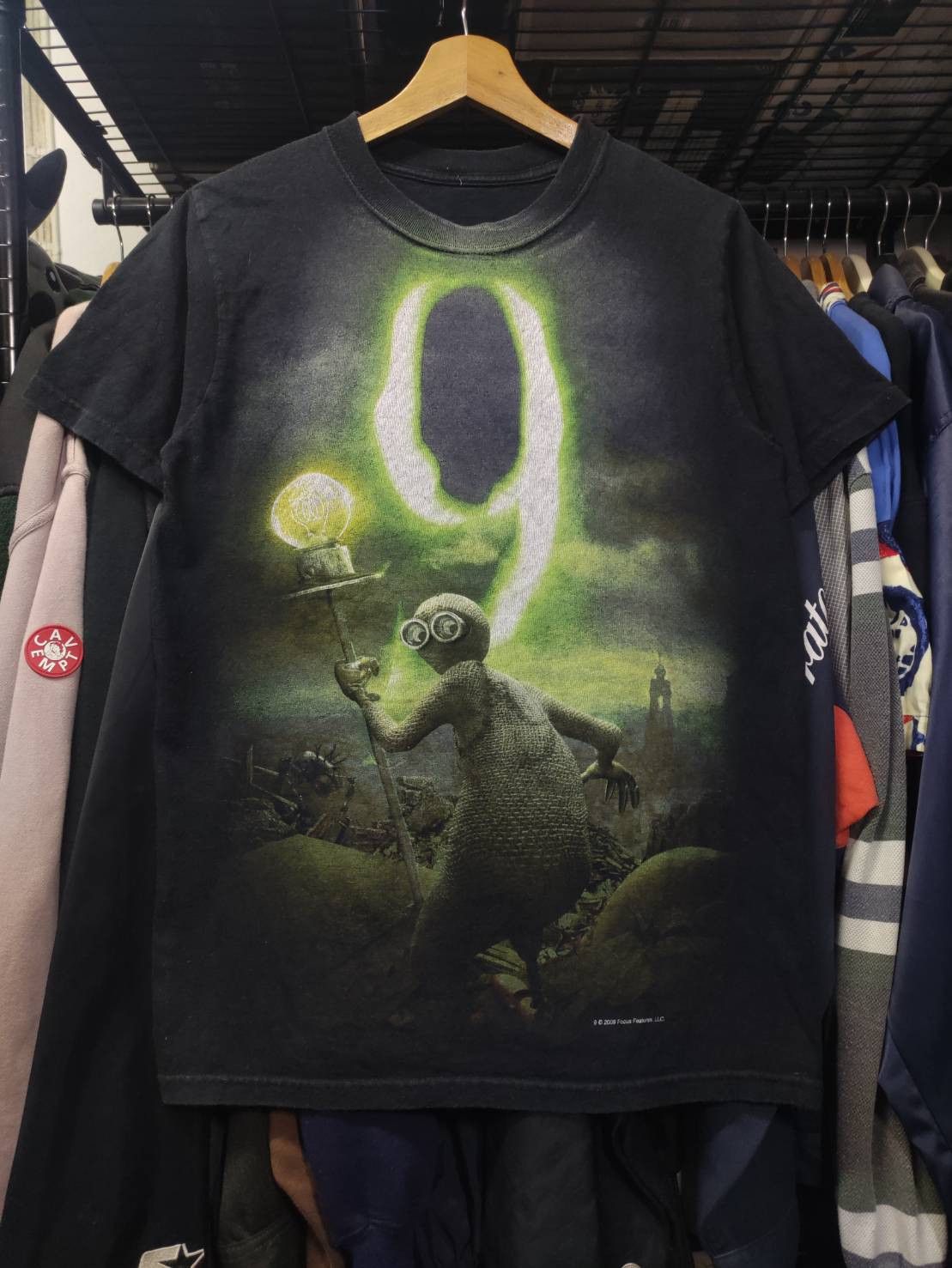 Sci-Fi Fantasy Vtg 00's 9 Animated Film By Tim Burton Movie Promo T-Shirt Size US S / EU 44-46 / 1 - 1 Thumbnail
