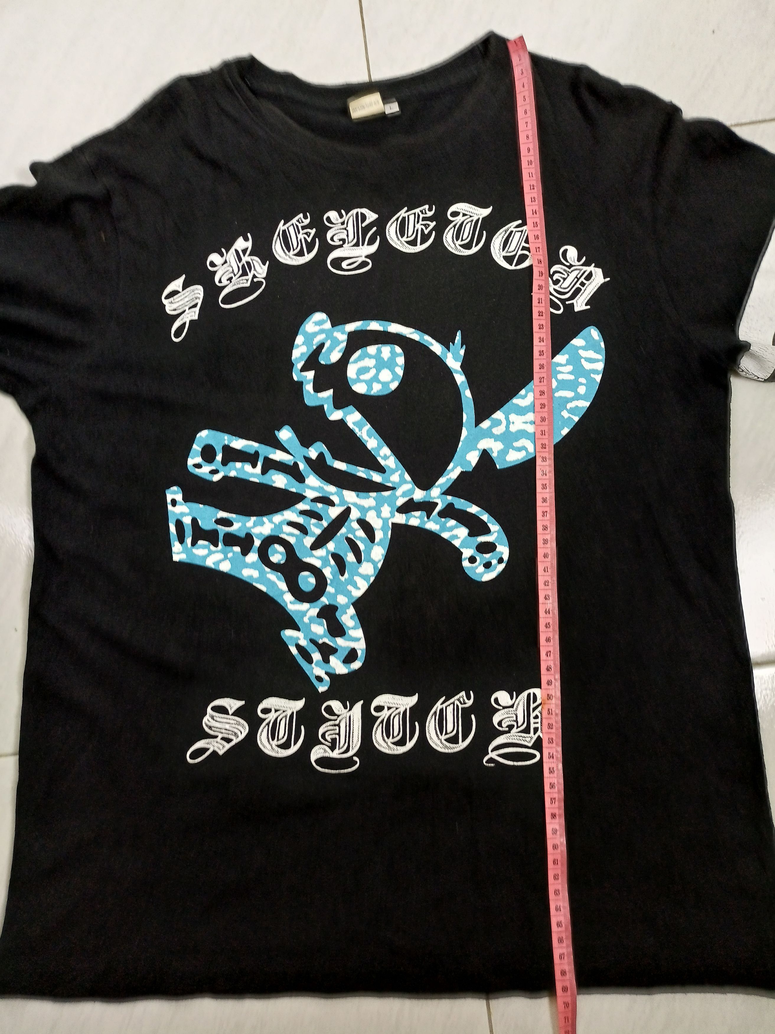 Disney × Japanese Brand × Le Grande Bleu (L.G.B.) Disney Skeleton Stitch Electric Long Sleeveless Size L / US 10 / IT 46 - 5 Thumbnail