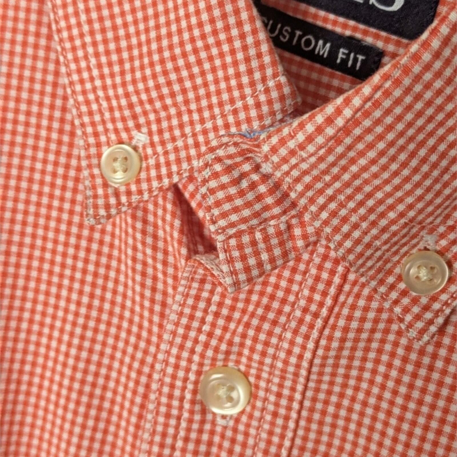 Chaps Chaps Custom Fit Men's Button-Up Shirt - Large Cotton Blend Size US L / EU 52-54 / 3 - 8 Thumbnail