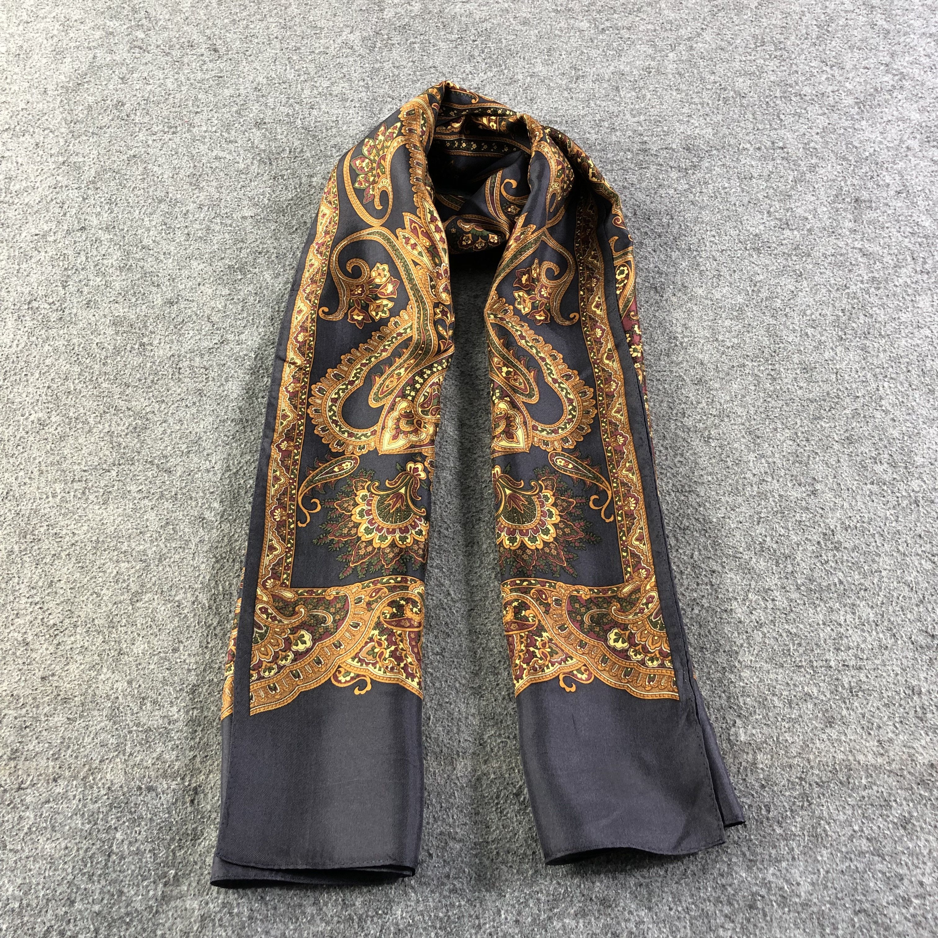 Vintage Top Kapi Luxury Silk Stole Silk Scarf M629 Size ONE SIZE - 1 Thumbnail