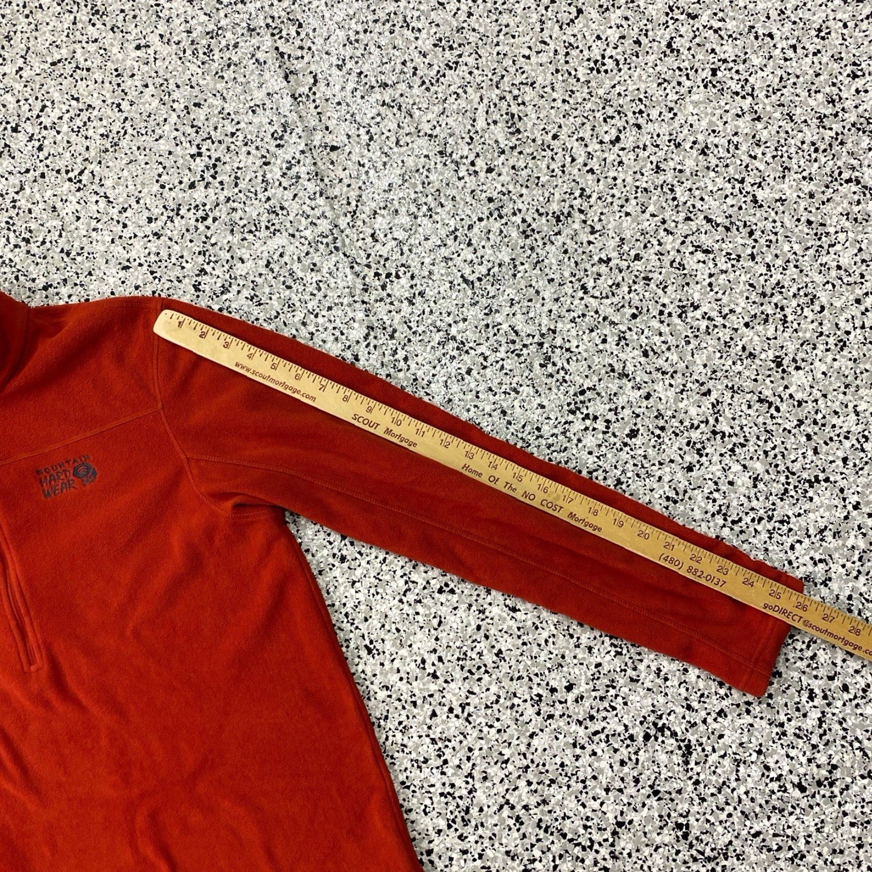 Mountain Hardwear Mountain Hardwear 1/4 Zip Fleece Pullover Orange Men’s Large Shirt Pullover Mens Orange 1/4 Zip Fleece Outdoor Classic Fall Winter Size US L / EU 52-54 / 3 - 4 Thumbnail