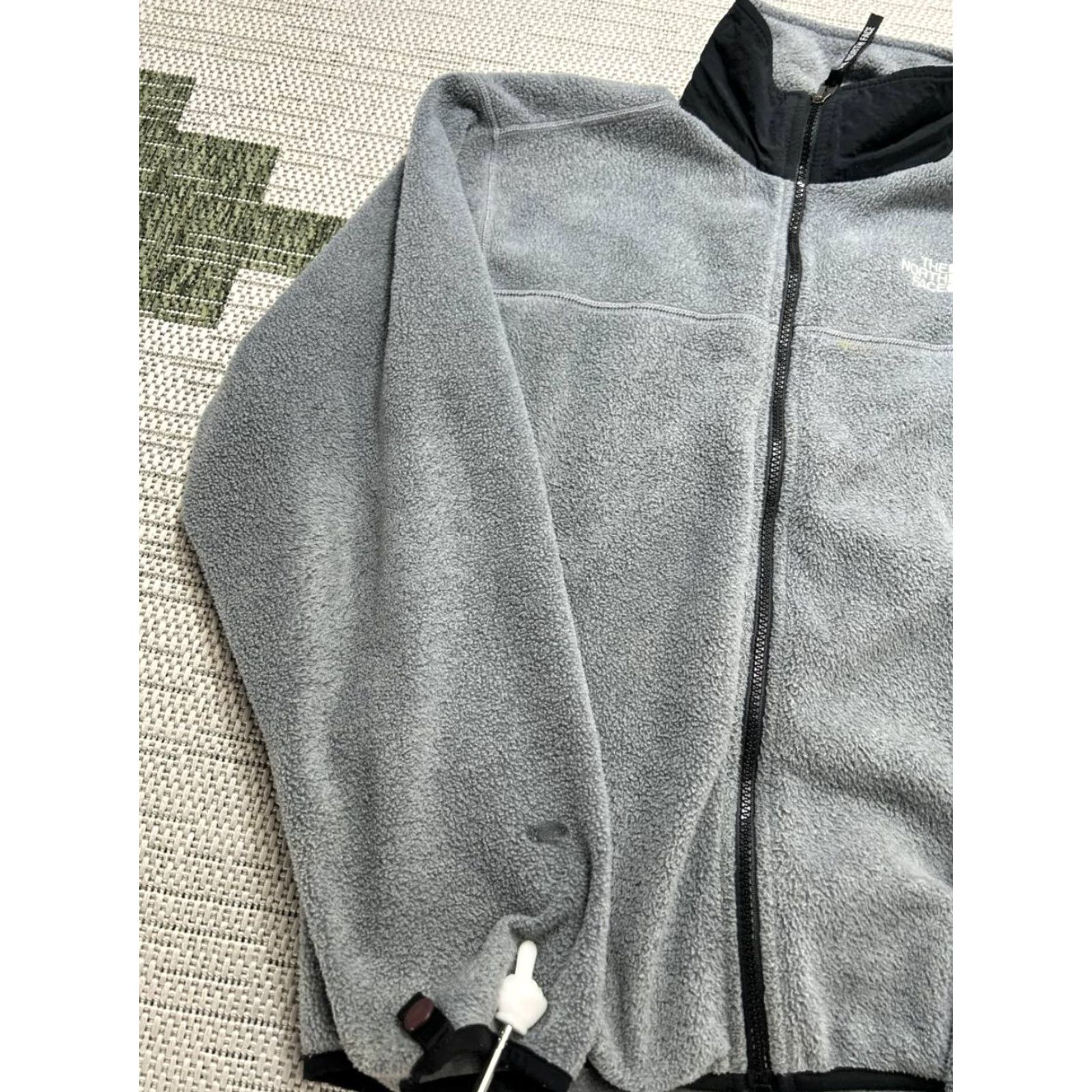 The North Face The North Face Jacket Mens M Gray Full Zip Fleece Size US M / EU 48-50 / 2 - 5 Thumbnail