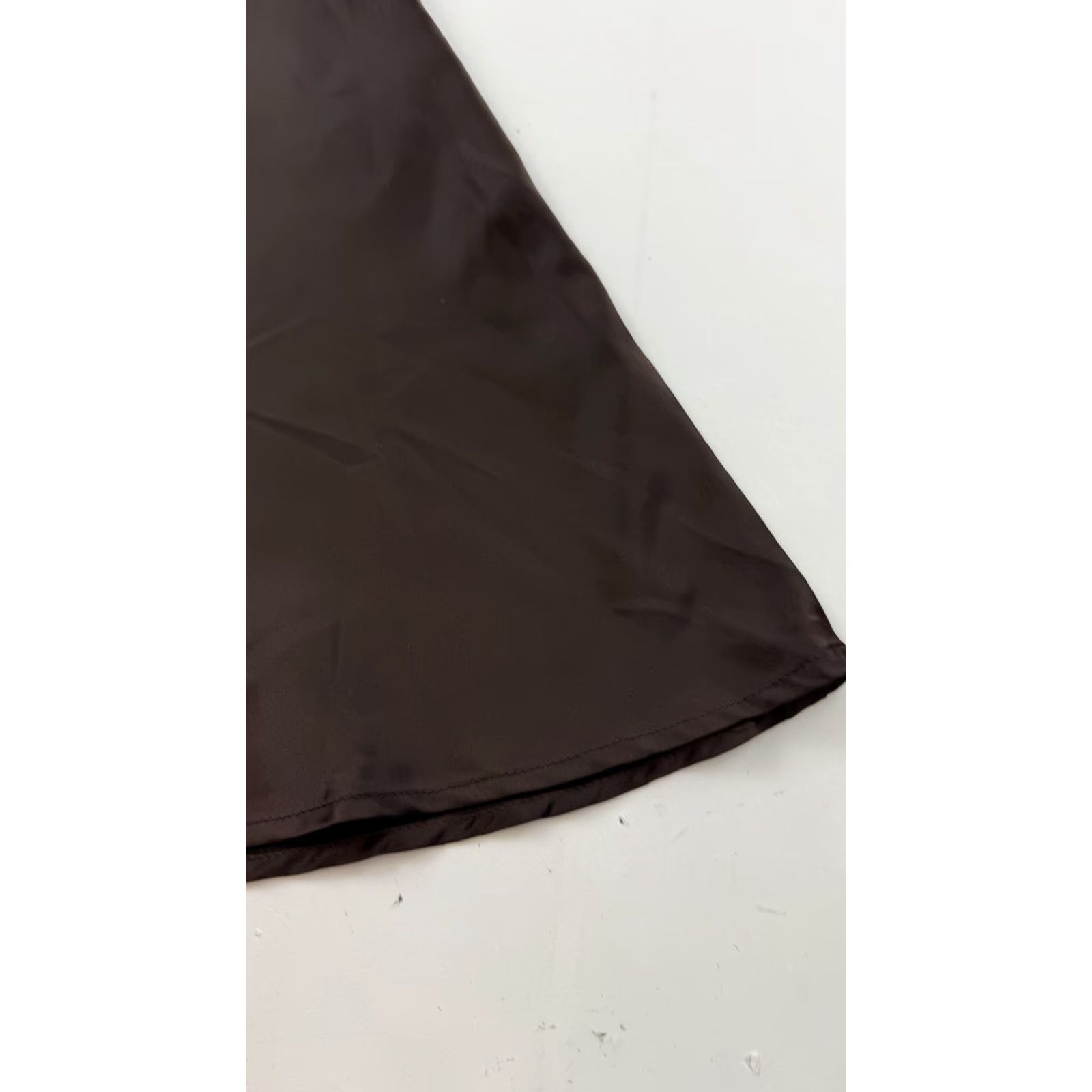 Vintage Peppermayo Dress Womens 4 Brown Halter Cutout O-Ring Mini Satin Party Tie Back Size S / US 4 / IT 40 - 3 Thumbnail